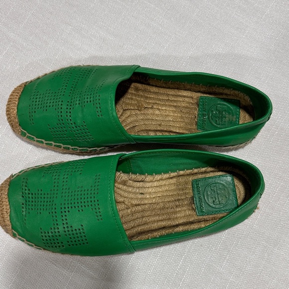Tory Burch Green Espadrilles - Picture 2 of 6